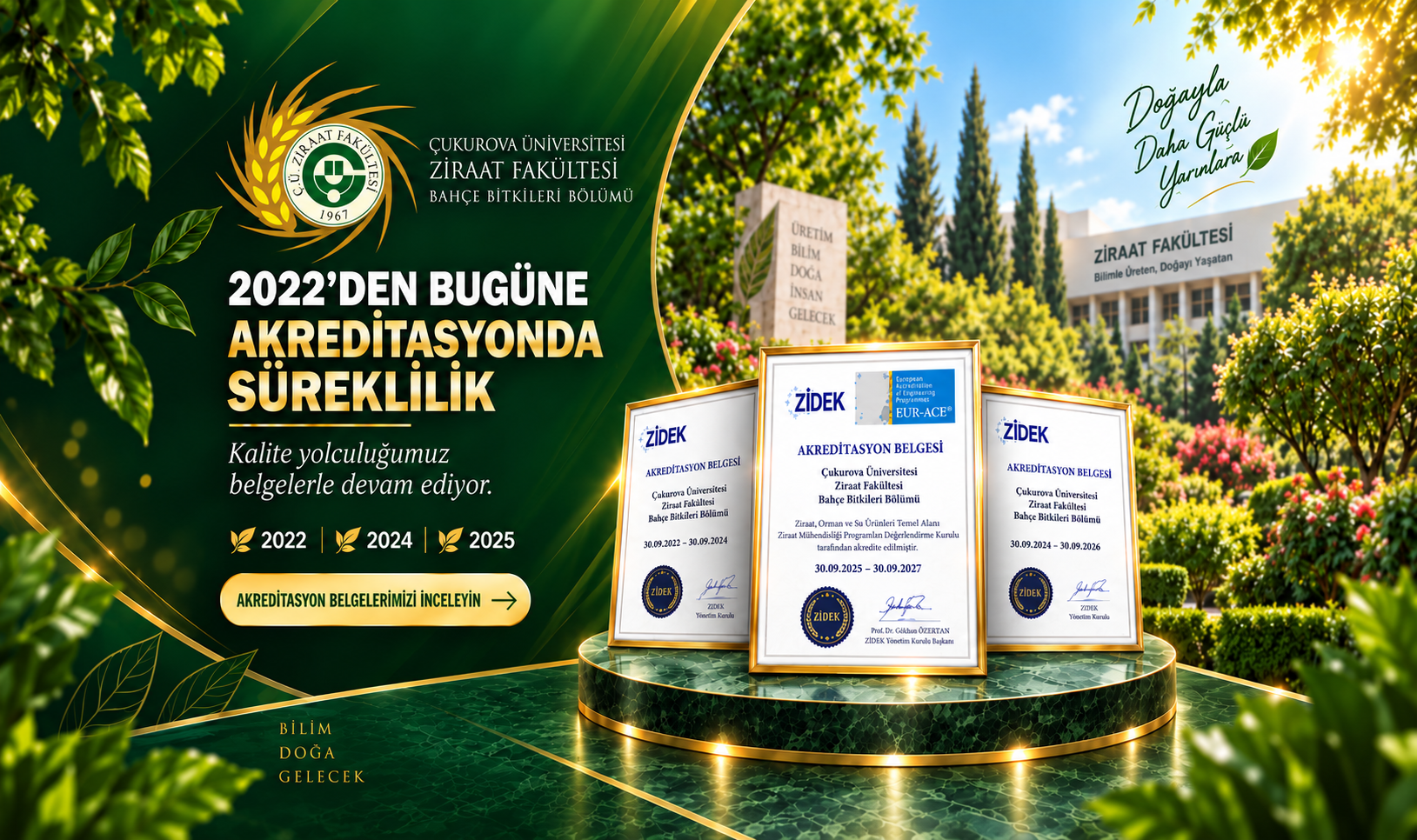 <span style="color:#005b35;">Akreditasyon Belgelerimizi İnceleyin</span>